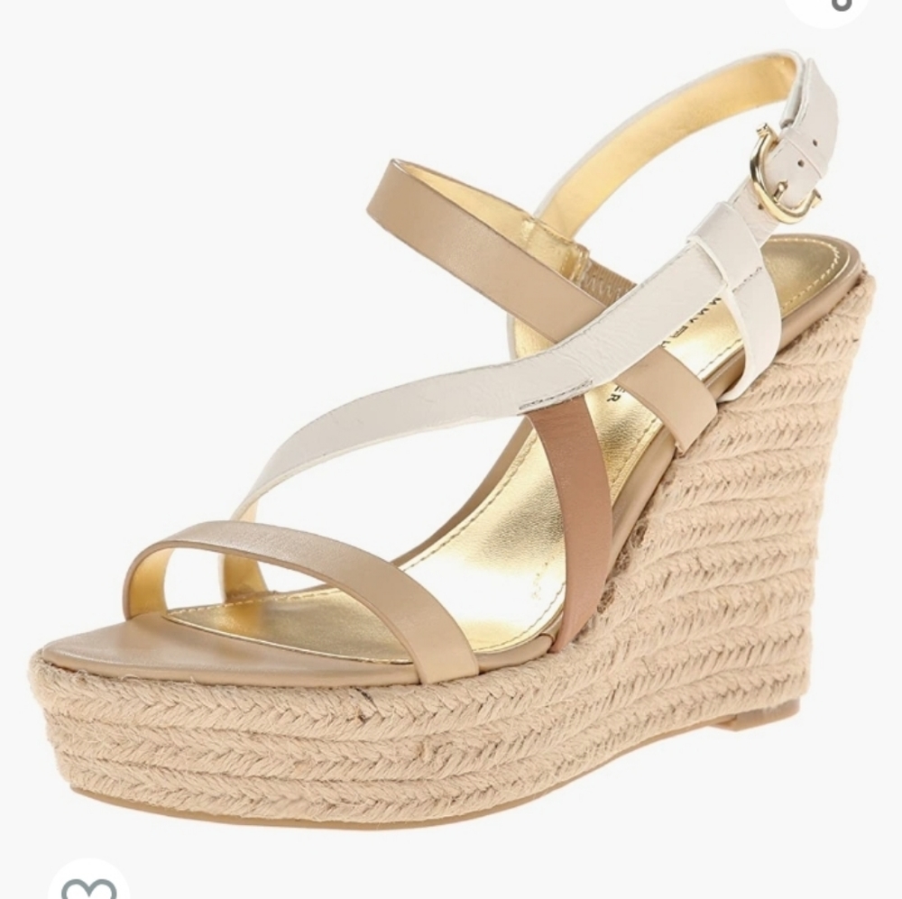 🌻3/$15 special🌻 Tommy Hilfiger Strappy Wedge Jute Sandals sz 9
